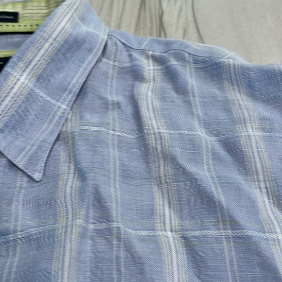 Indigo Palms linen shirt - Picture 3 of 3